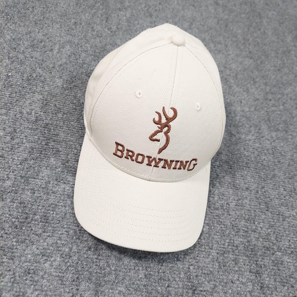 Browning Hat Cap Snap Back Embroidered Mens One Size Outdoor Hunting Trucker - Picture 1 of 6